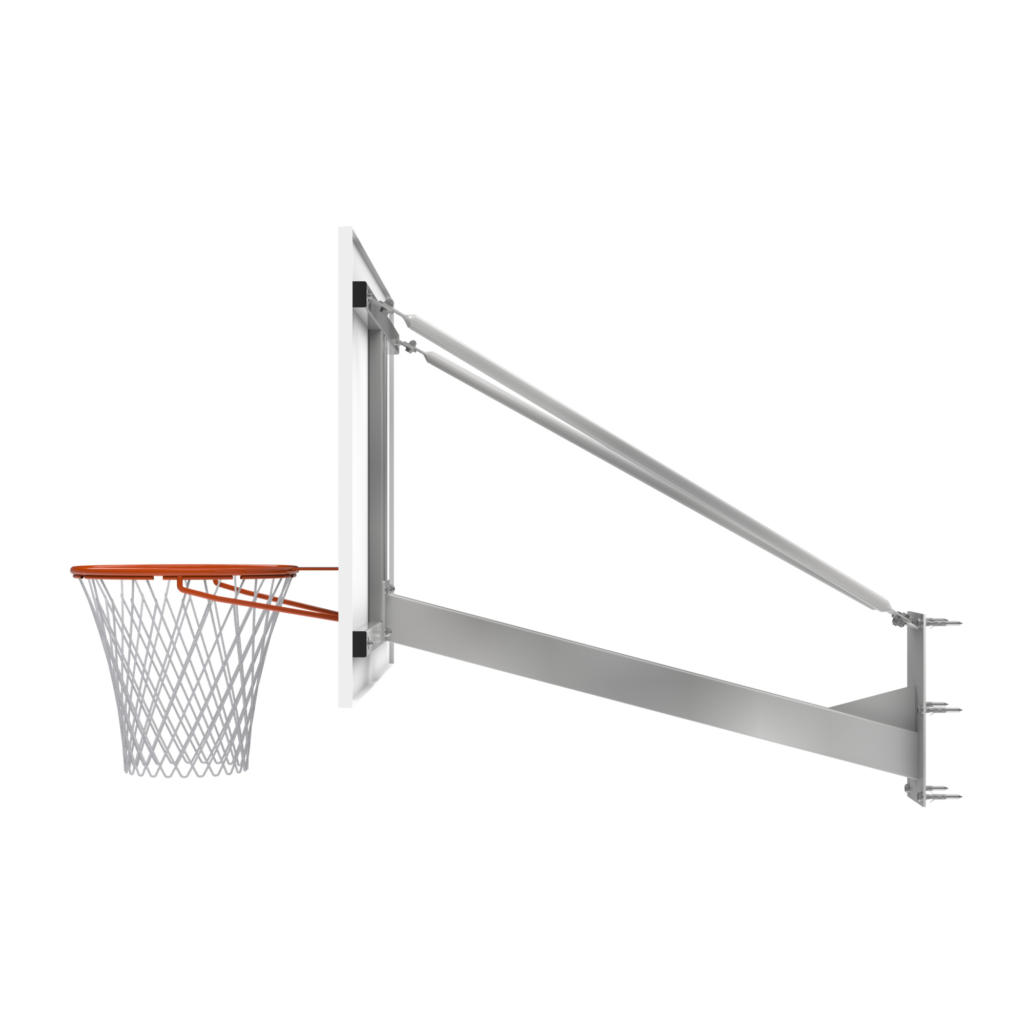 Tablero de Baloncesto Montado en la Pared - Proyección de 120 cm