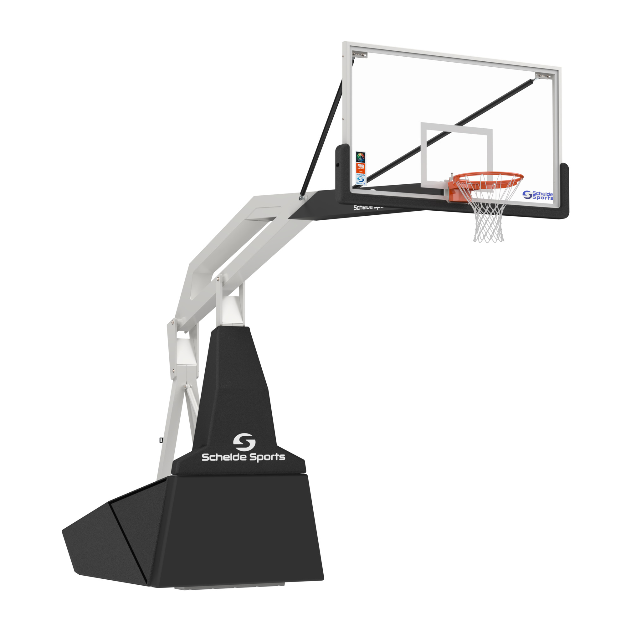 Portable Basketball backstop - Super SAM 325 PRO