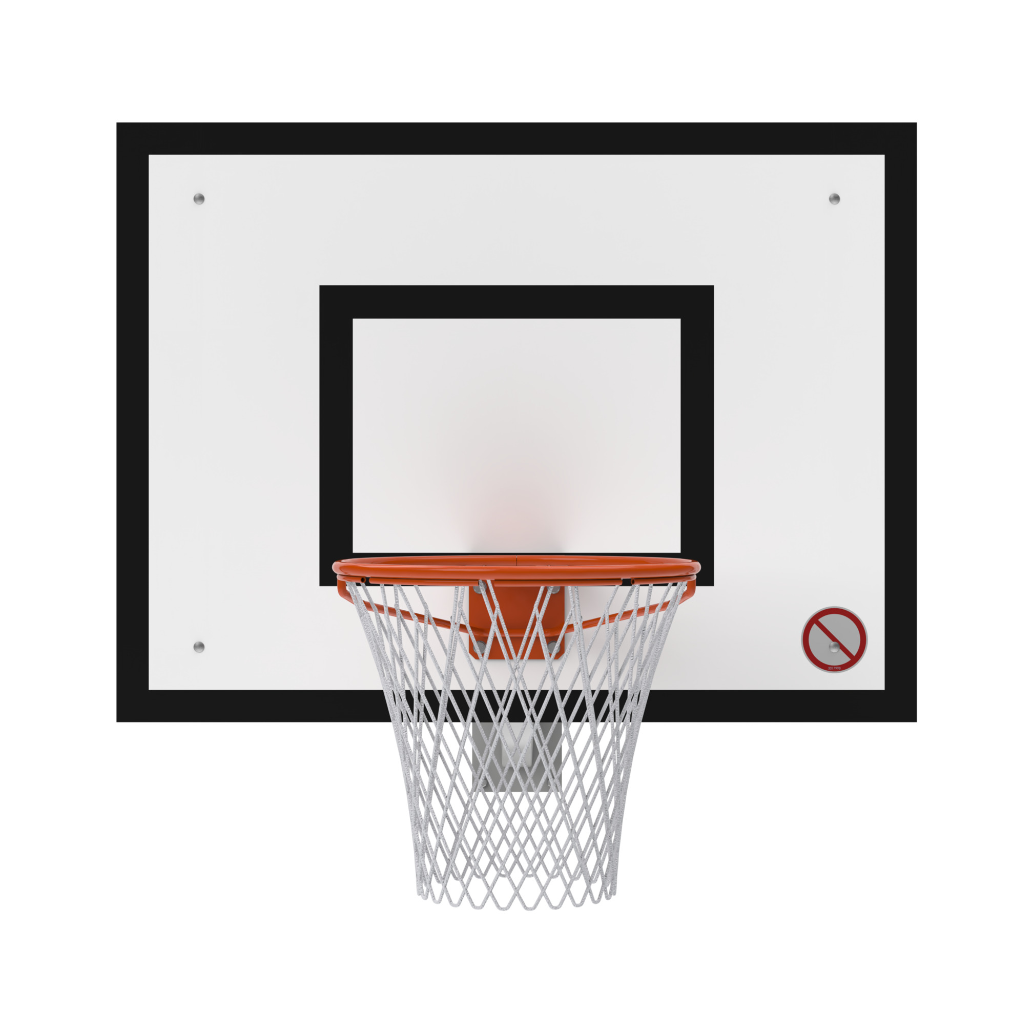 Tablero de Baloncesto Montado en la Pared - Proyección de 120 cm